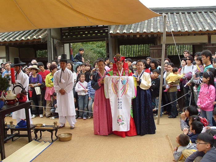 Một đám cưới truyền thống ở Hàn Quốc